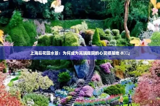 上海后花园水景:为何成为高端庭院的心灵栖居地 🌿