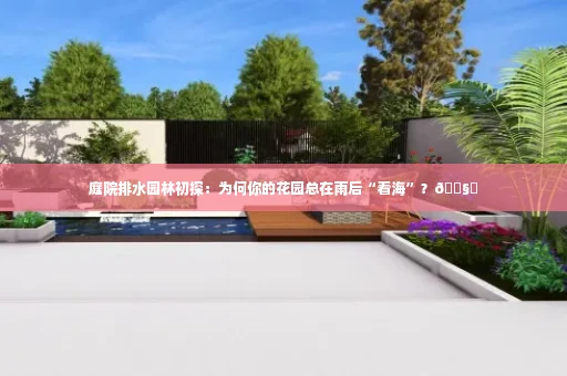 庭院排水园林初探:为何你的花园总在雨后“看海”?🌧️