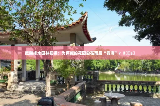 庭院排水园林初探：为何你的花园总在雨后“看海”？🌧️